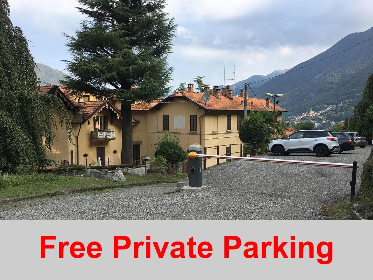 Lake Como Villa Ines Junior Apartment Faggeto Lario Dış mekan fotoğraf